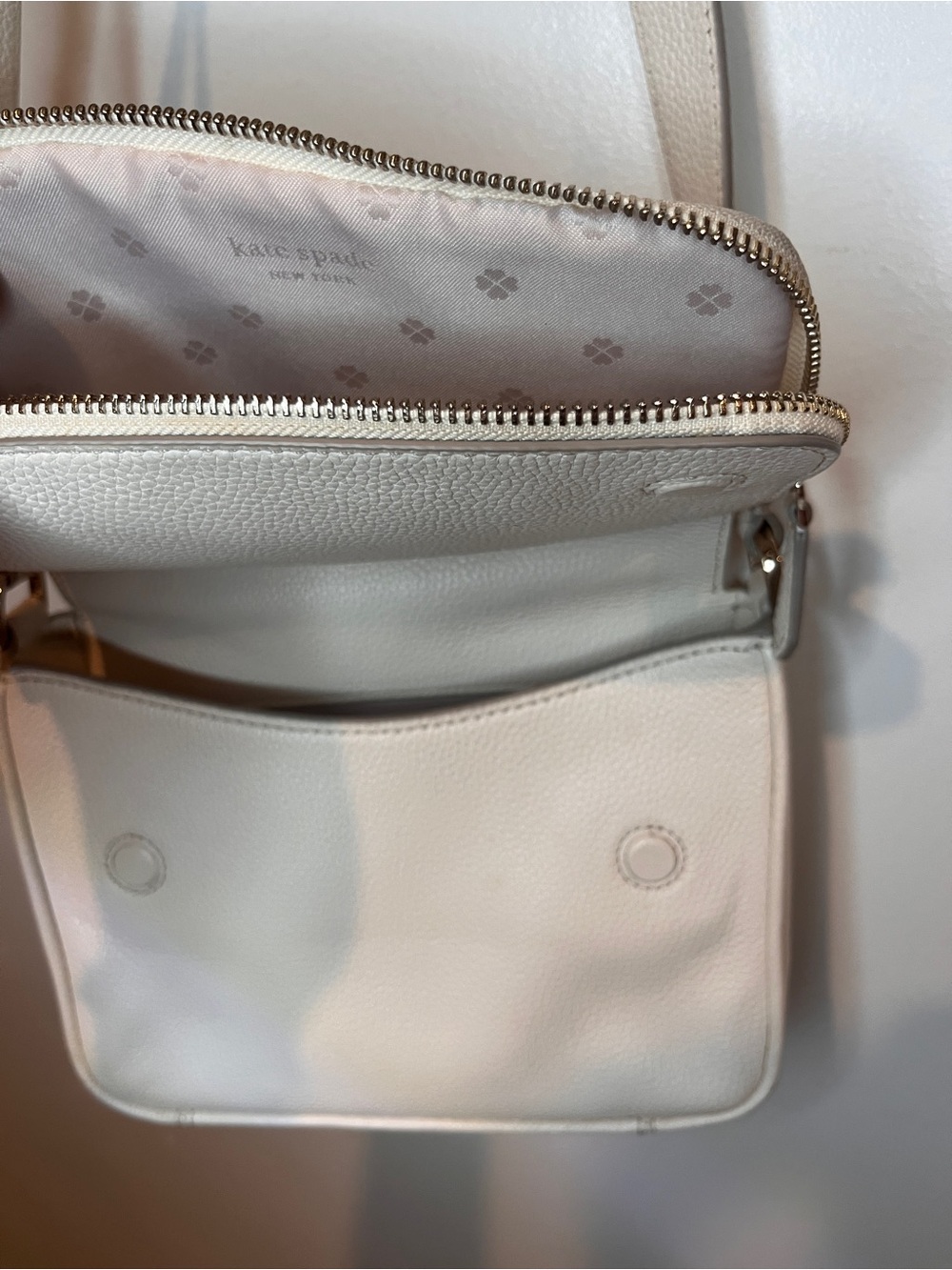 Kate Spade Leather Light Teal Crossbody Bag GENTLY USED - Picture 10 of 14